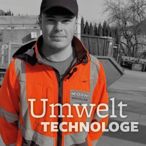 Leon Kästle lernt den Beruf des Umwelttechnologen.